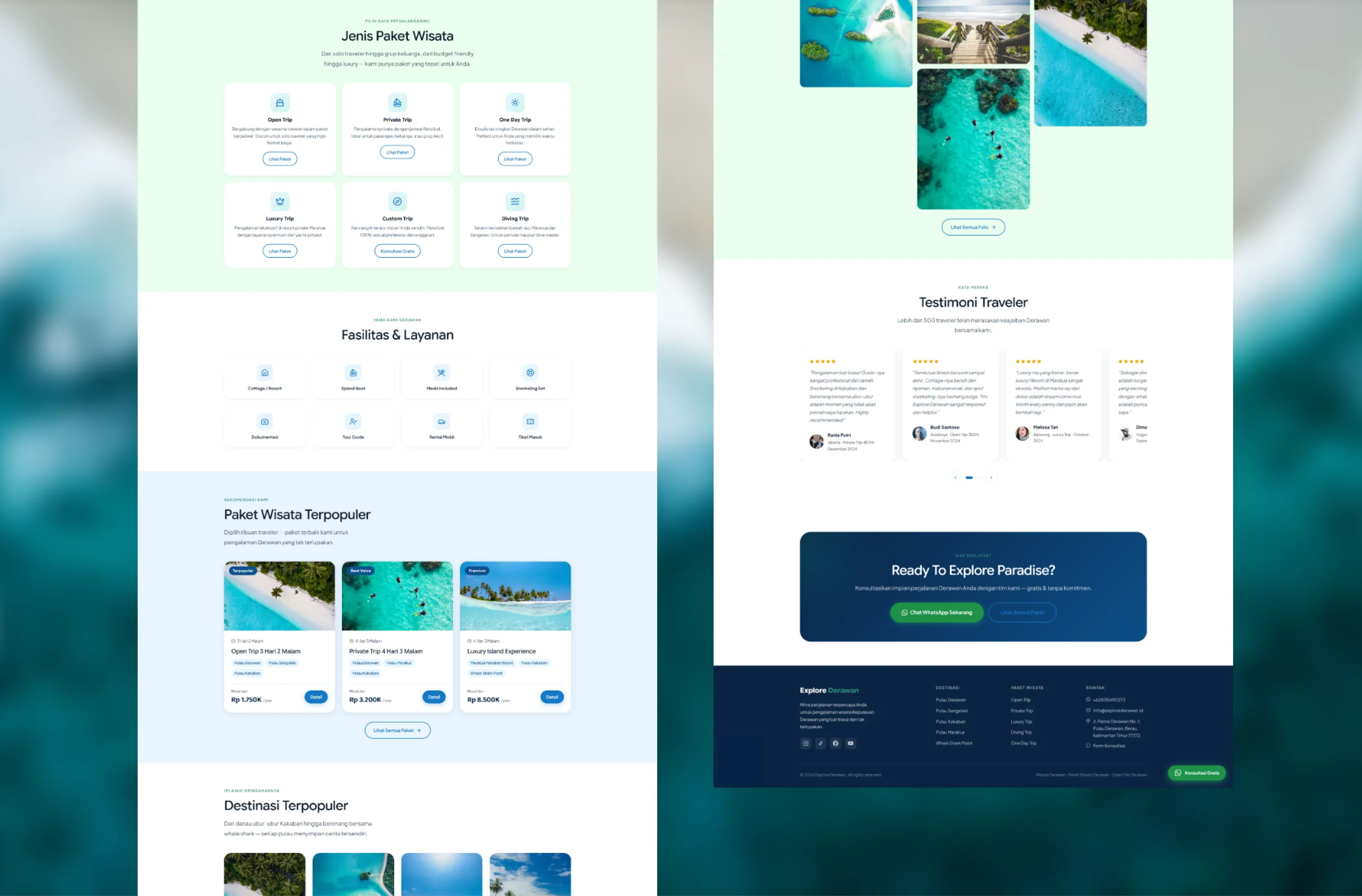 Explore Derawan — Tourism Management Platform — 4